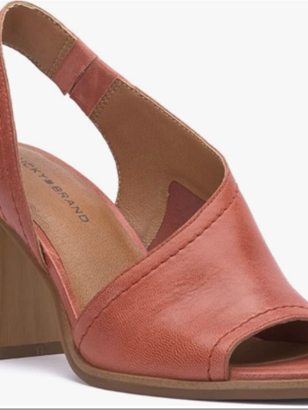 Lucky Brand Xilna High Heel D’orsay Sandal NWOB   Size 8.5